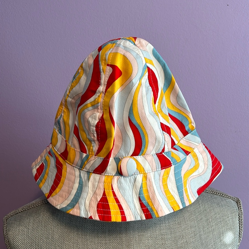 Original Penguin Multicolor Wave Pattern Hat